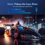 HY300 Pro 4K Portable Projector