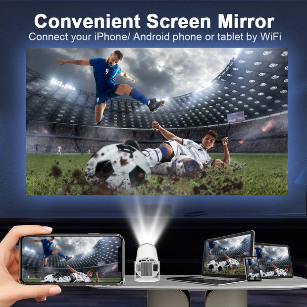 HY300 Pro 4K Portable Projector