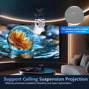 HY300 Pro 4K Portable Projector