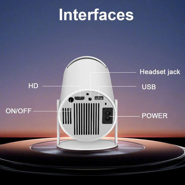 HY300 Pro 4K Portable Projector